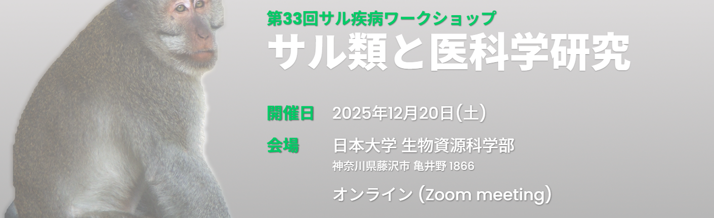 サル疾病ワークショップ