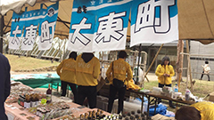 藤桜祭(岩手県物産展のお手伝い)