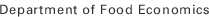 Department Food Economics